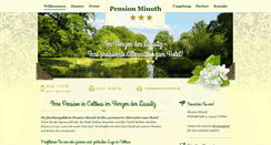 Desktop Screenshot of pension-minuth.de